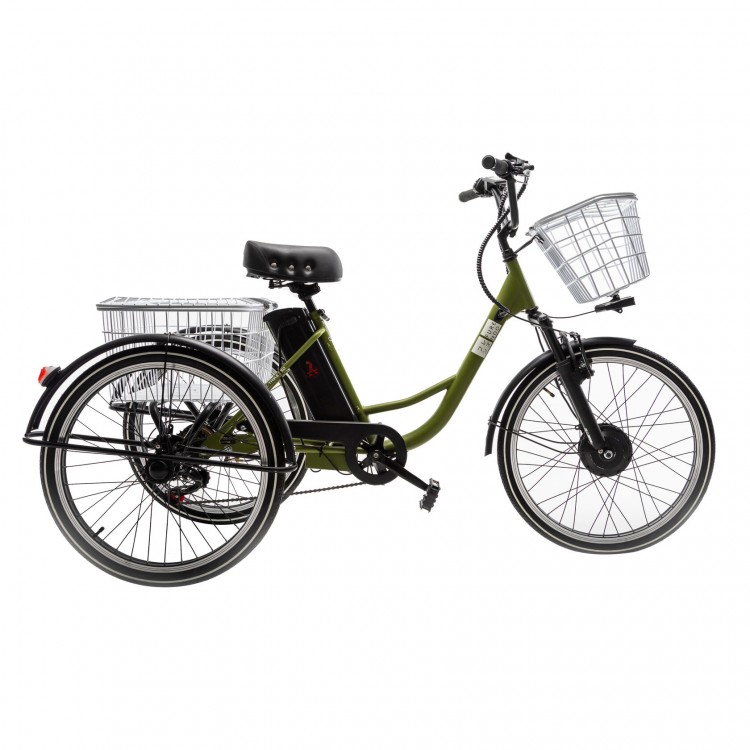 Электровелосипед трехколесный взрослый FURENDO E-TRIKE 350 фото6