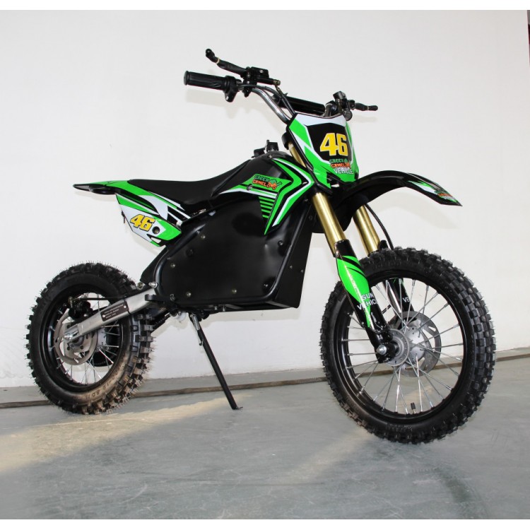 Электромотоцикл GreenCamel Питбайк DB500, 48V 1500W R14/R12 фото10