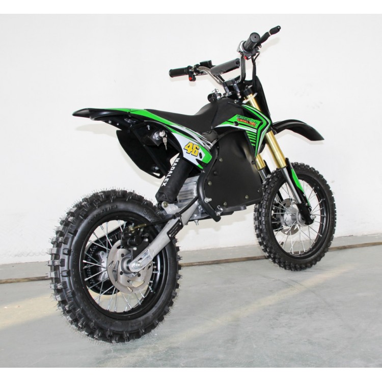 Электромотоцикл GreenCamel Питбайк DB500, 48V 1500W R14/R12 фото8