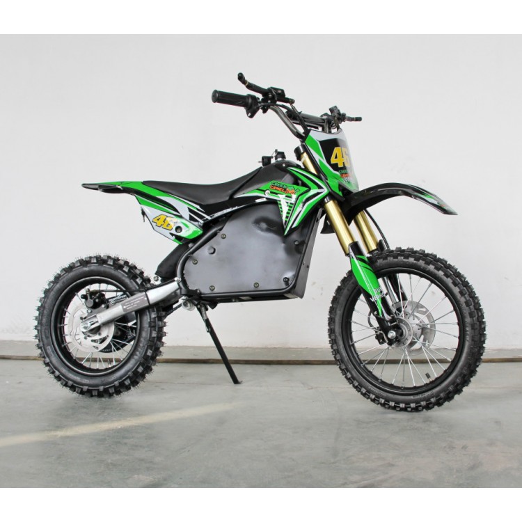 Электромотоцикл GreenCamel Питбайк DB500, 48V 1500W R14/R12 фото1